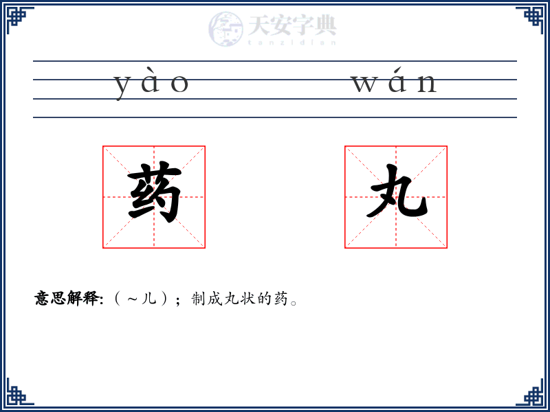 药丸