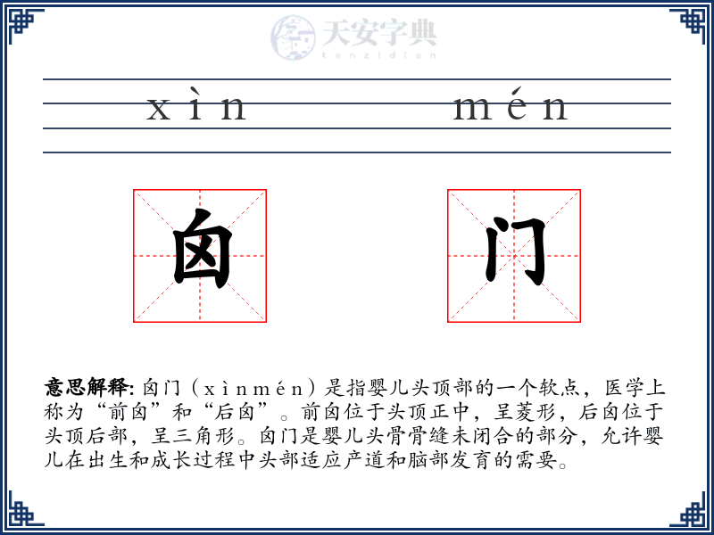 囟门