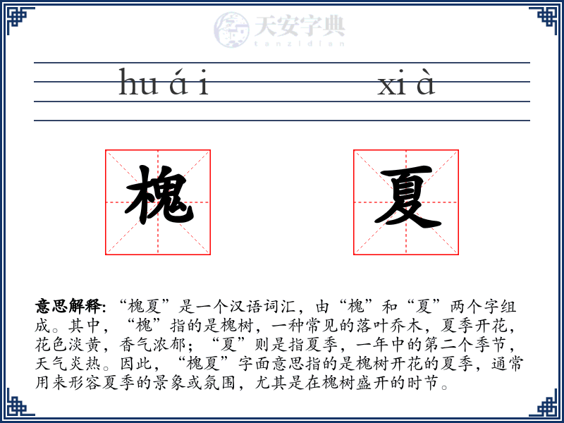 槐夏