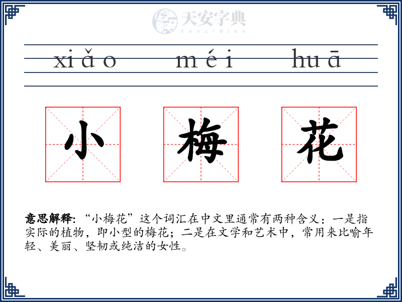 小梅花