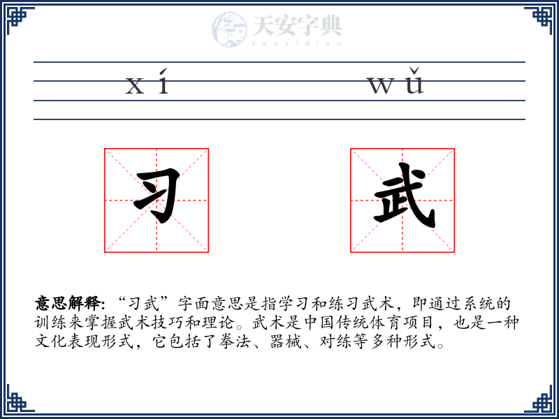 习武