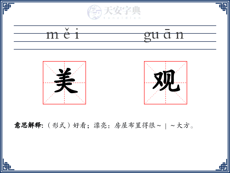 美观