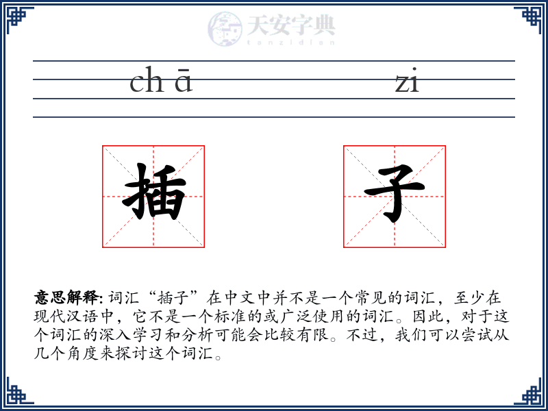 插子