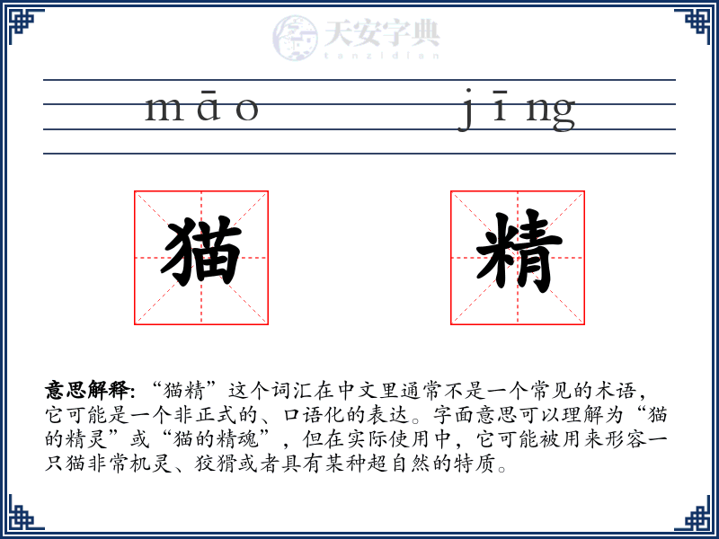 猫精