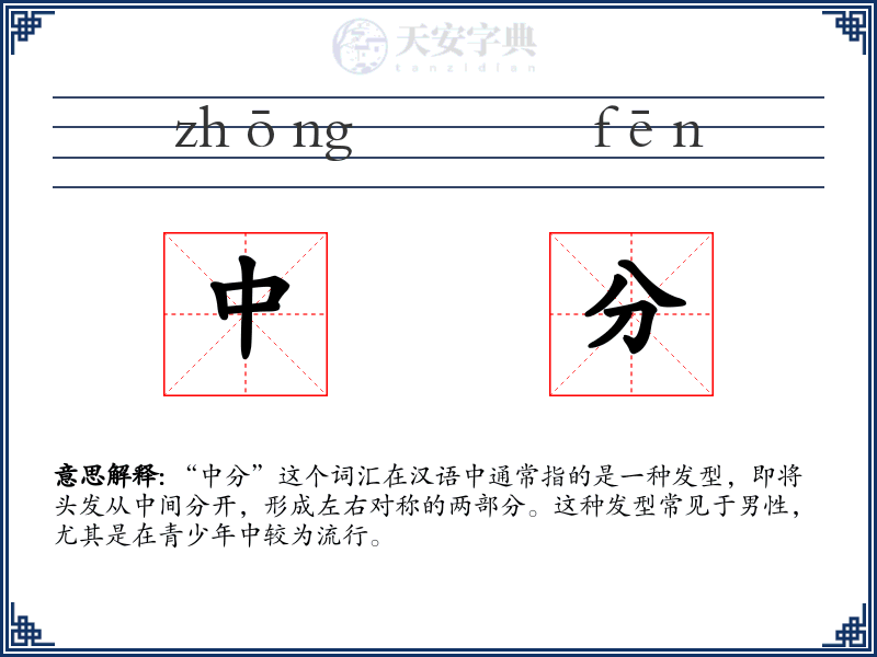 中分