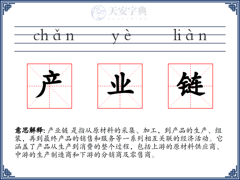产业链