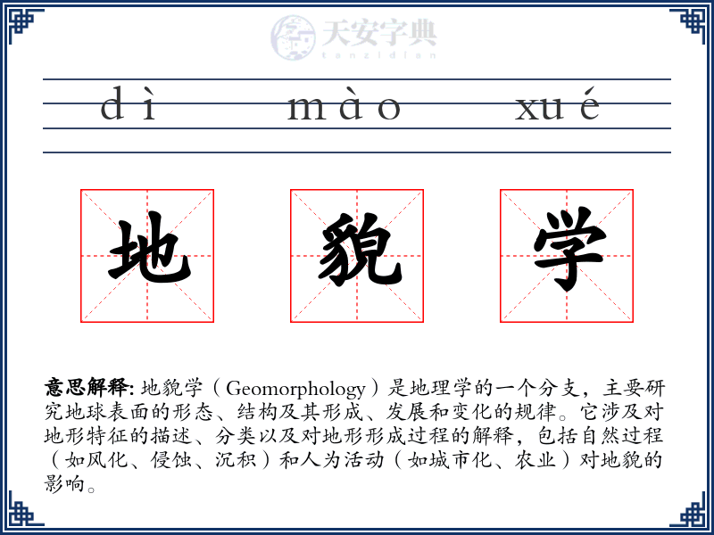 地貌学