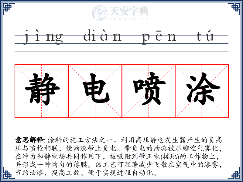 静电喷涂