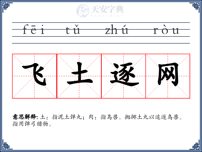 飞土逐网