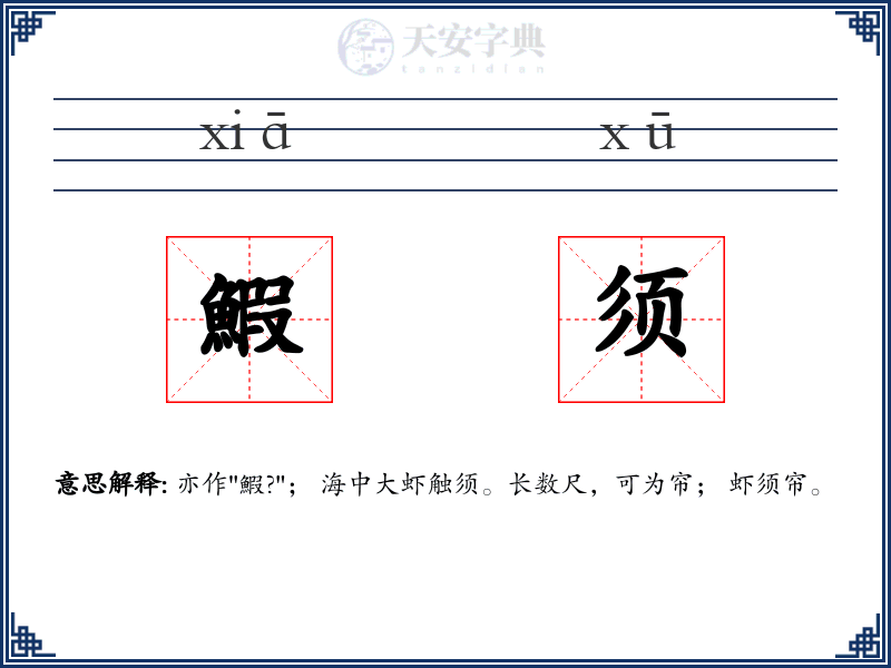 鰕须