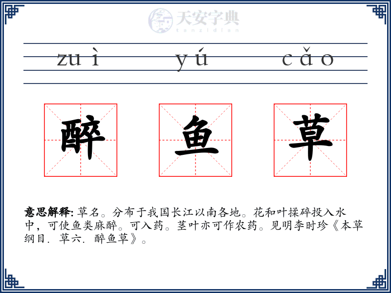 醉鱼草