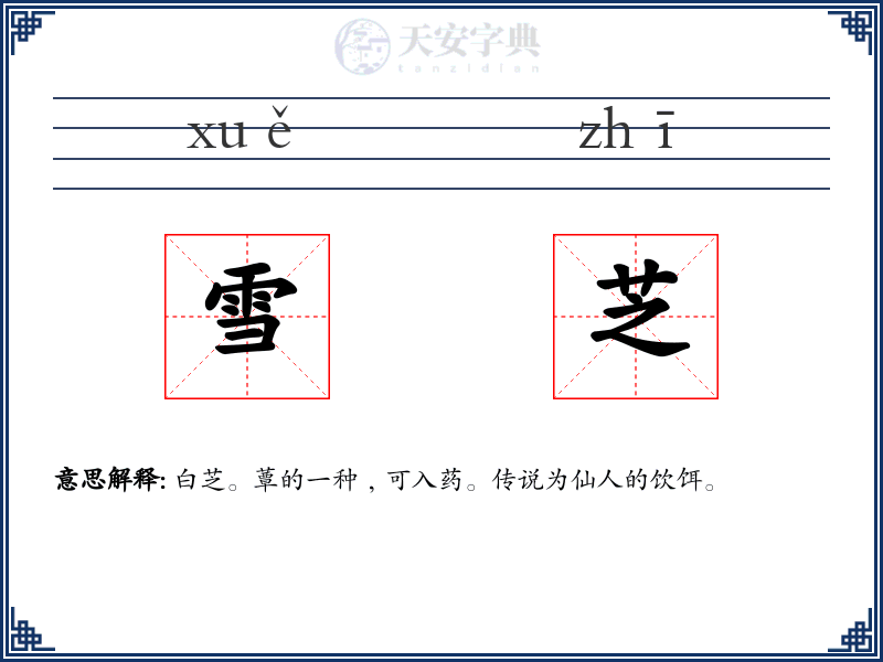 雪芝