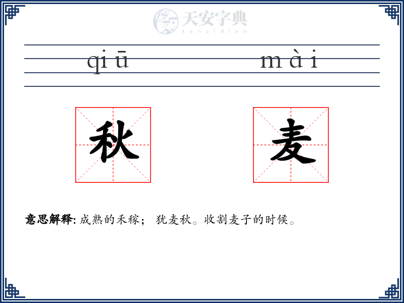 秋麦