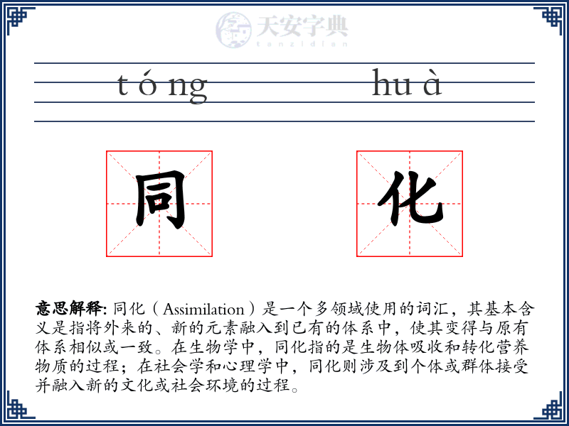 同化