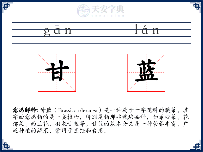 甘蓝