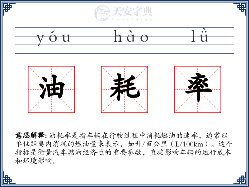 油耗率