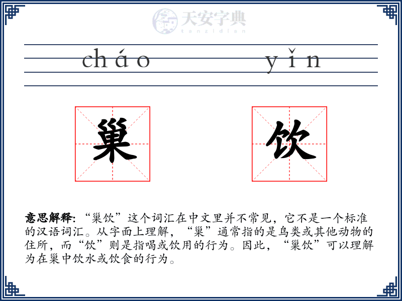 巢饮