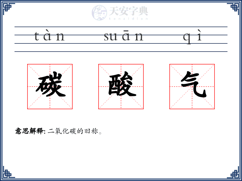 碳酸气