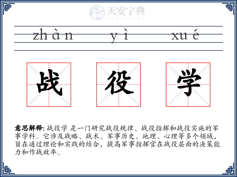 战役学