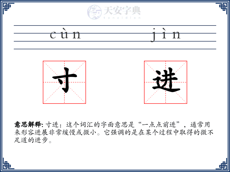 寸进