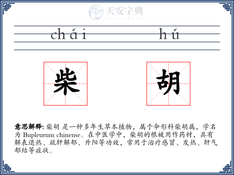 柴胡
