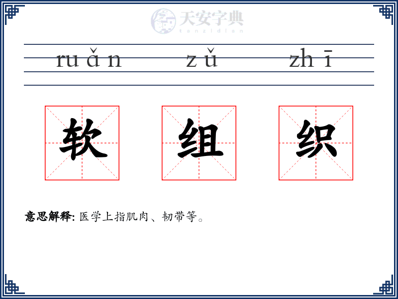 软组织