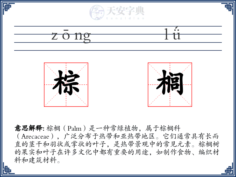 棕榈