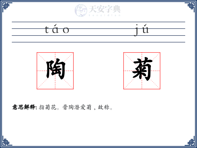 陶菊