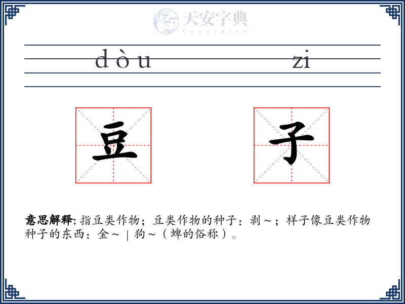 豆子