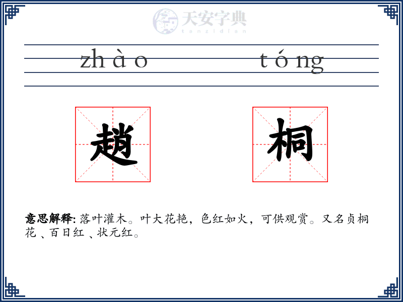 趙桐