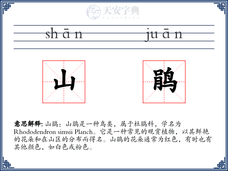 山鹃