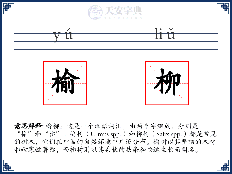 榆柳