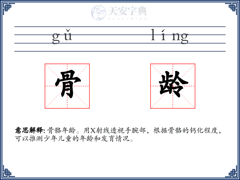 骨龄