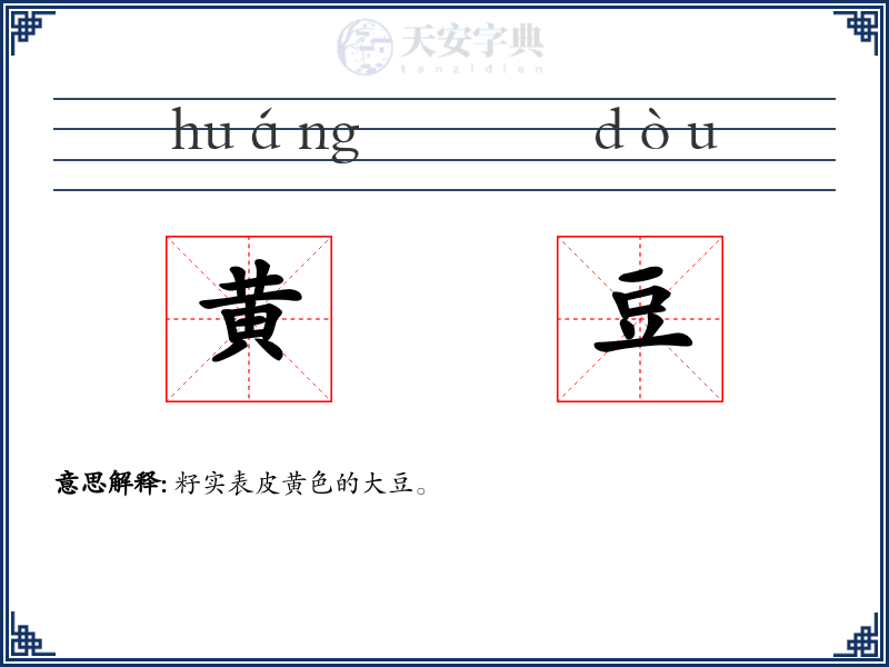 黄豆