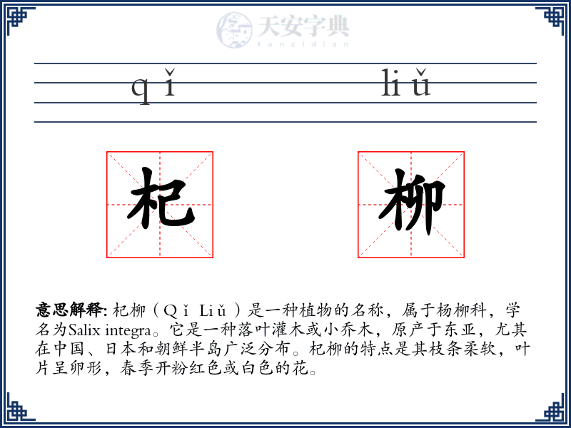 杞柳