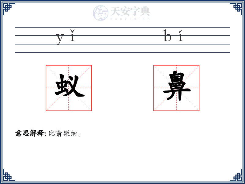 蚁鼻
