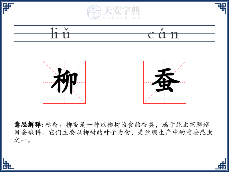 柳蚕