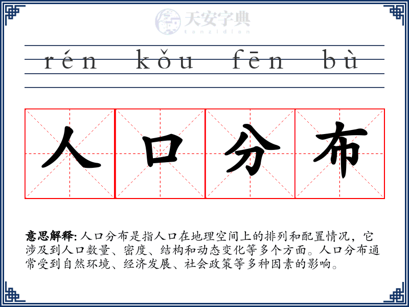 人口分布