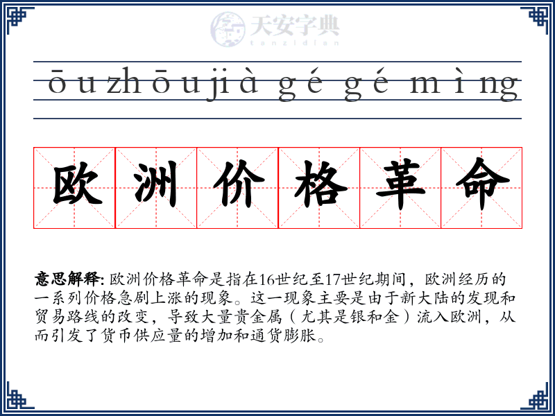 欧洲价格革命