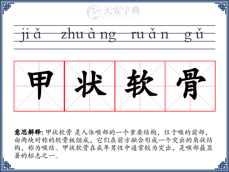 甲状软骨