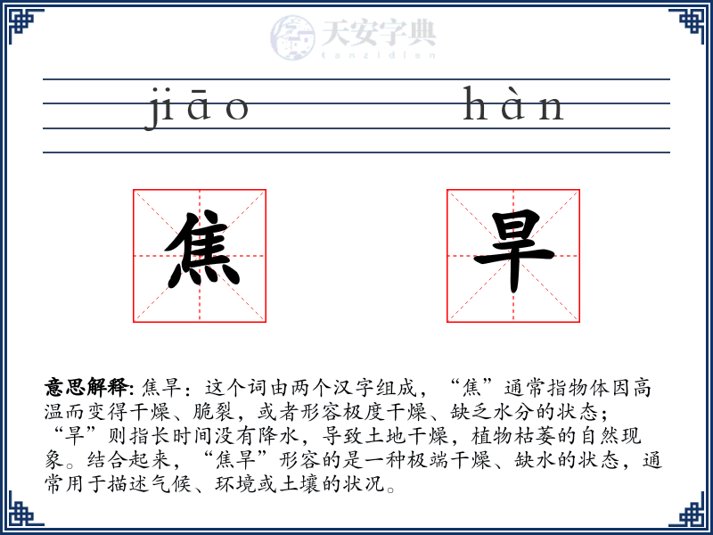 焦旱