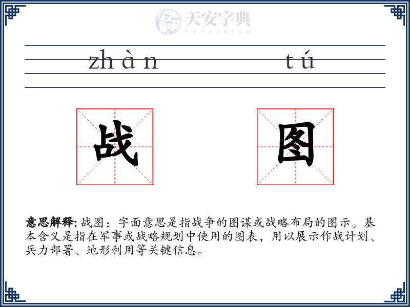 战图