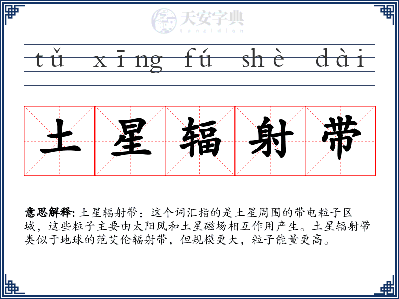 土星辐射带