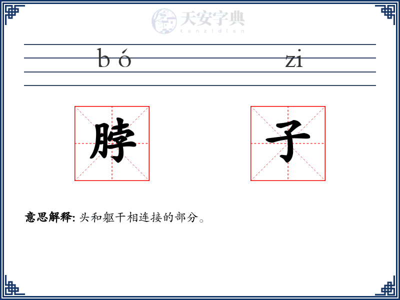 脖子