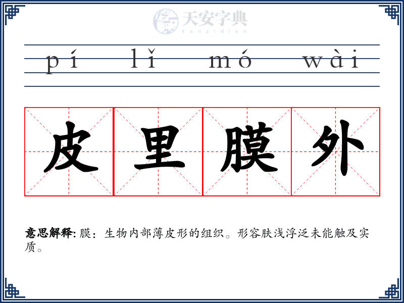 皮里膜外