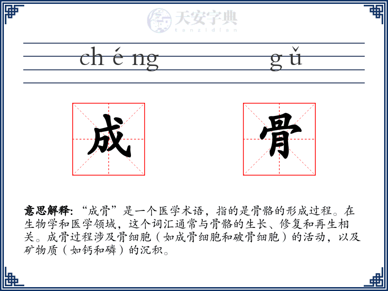 成骨