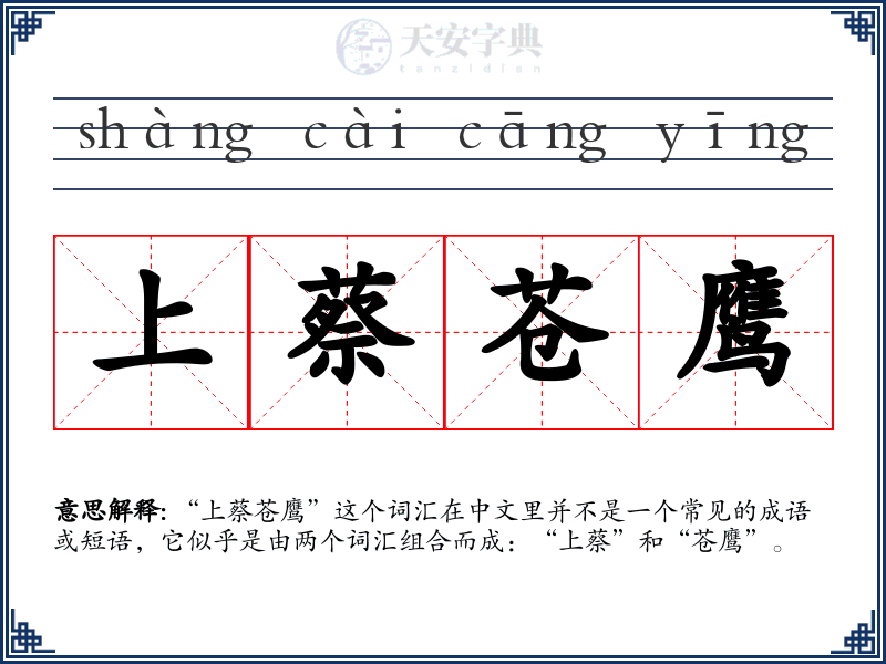 上蔡苍鹰