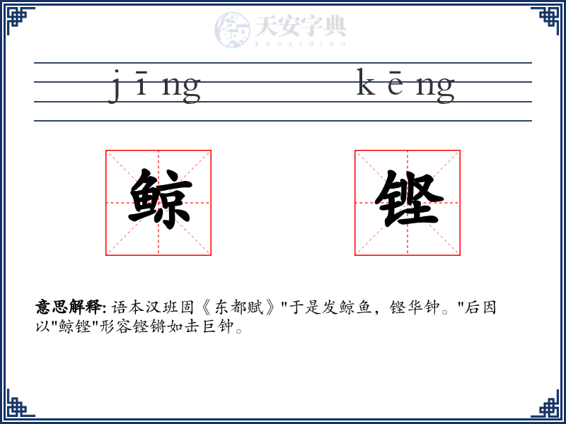 鲸铿
