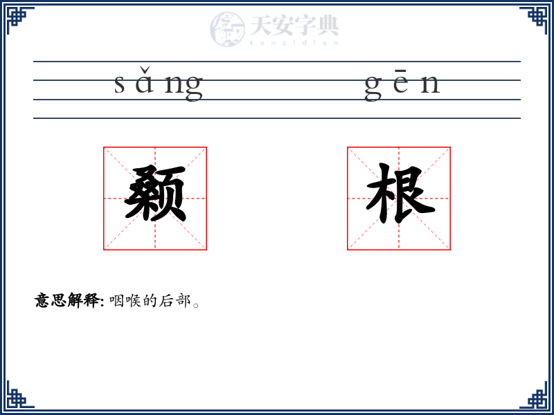 颡根