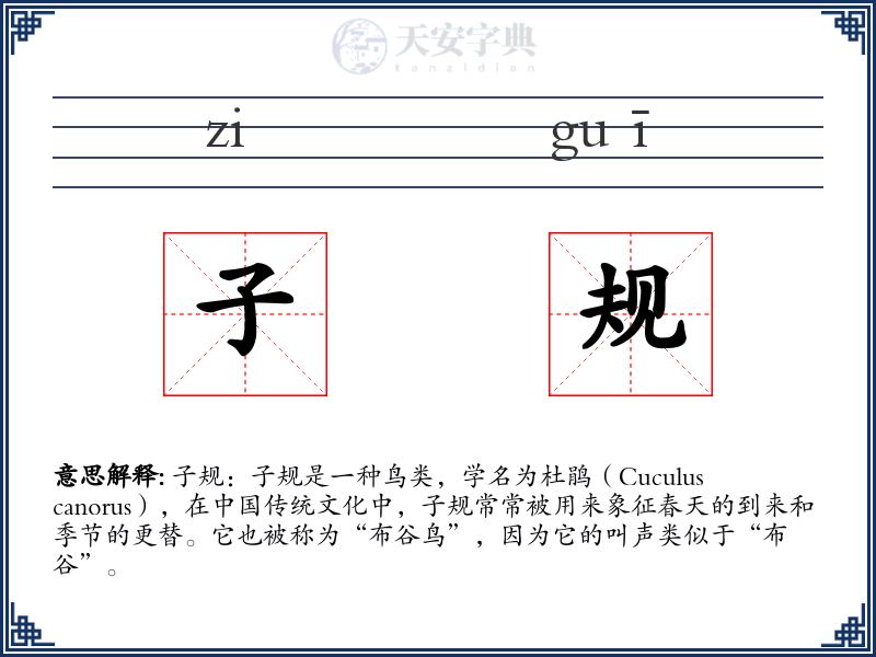 子规